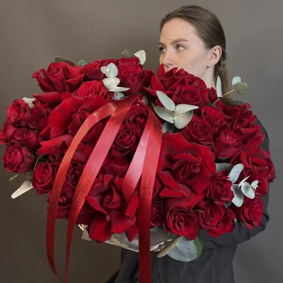 Композиция с розами