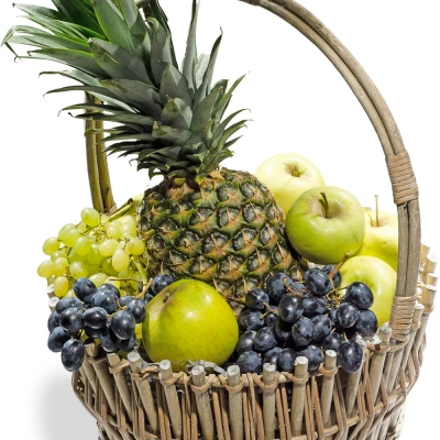 Корзина с фруктами "Сочный день"